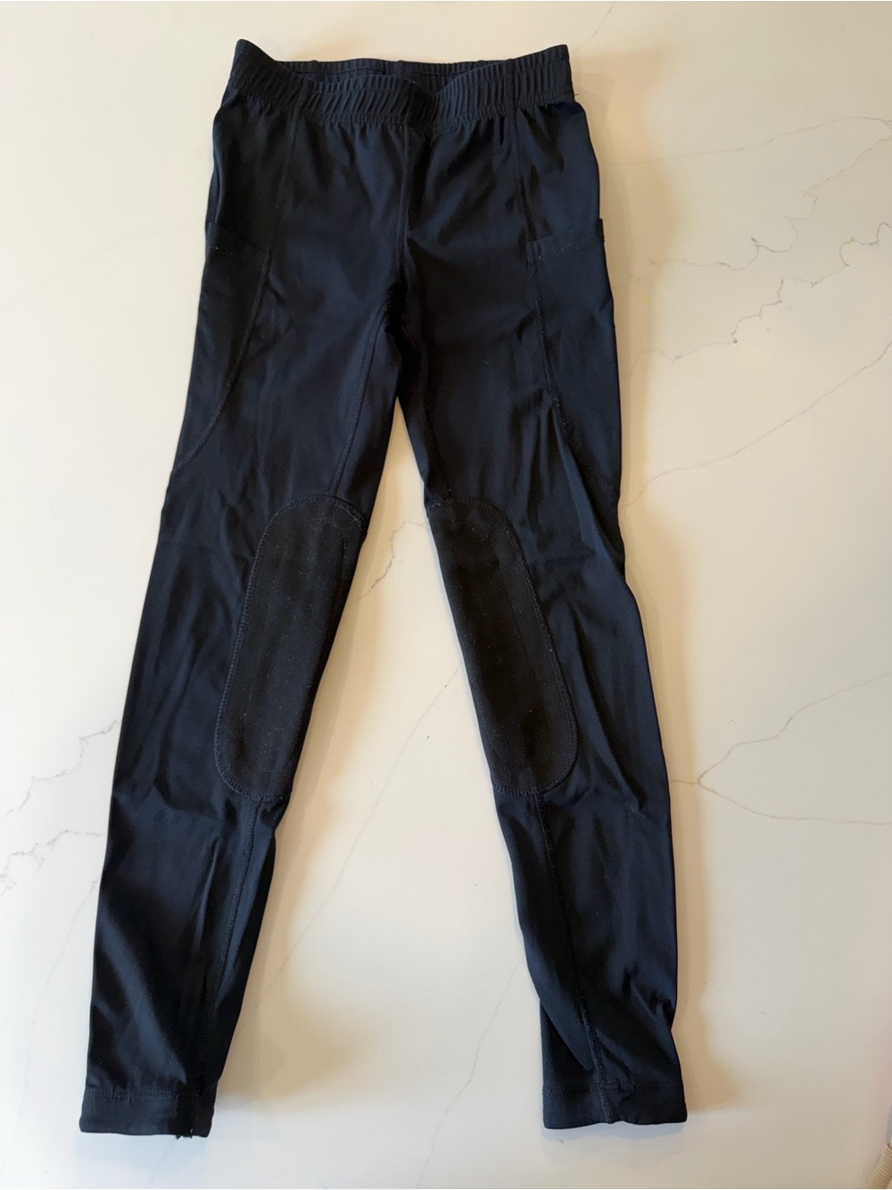 Girl’s Black Performance Riding Tights